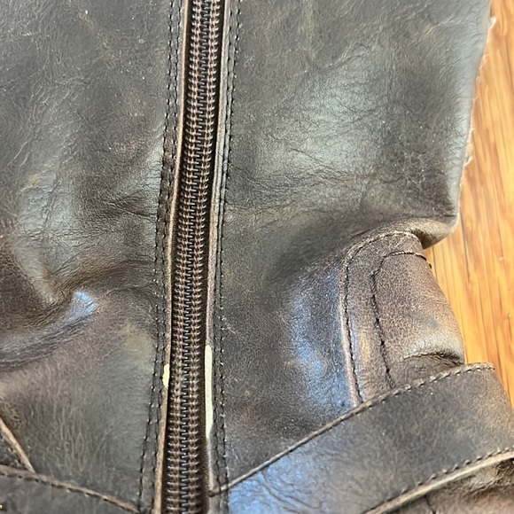 GUESS Leather Riding Boots - Picture 6 of 9